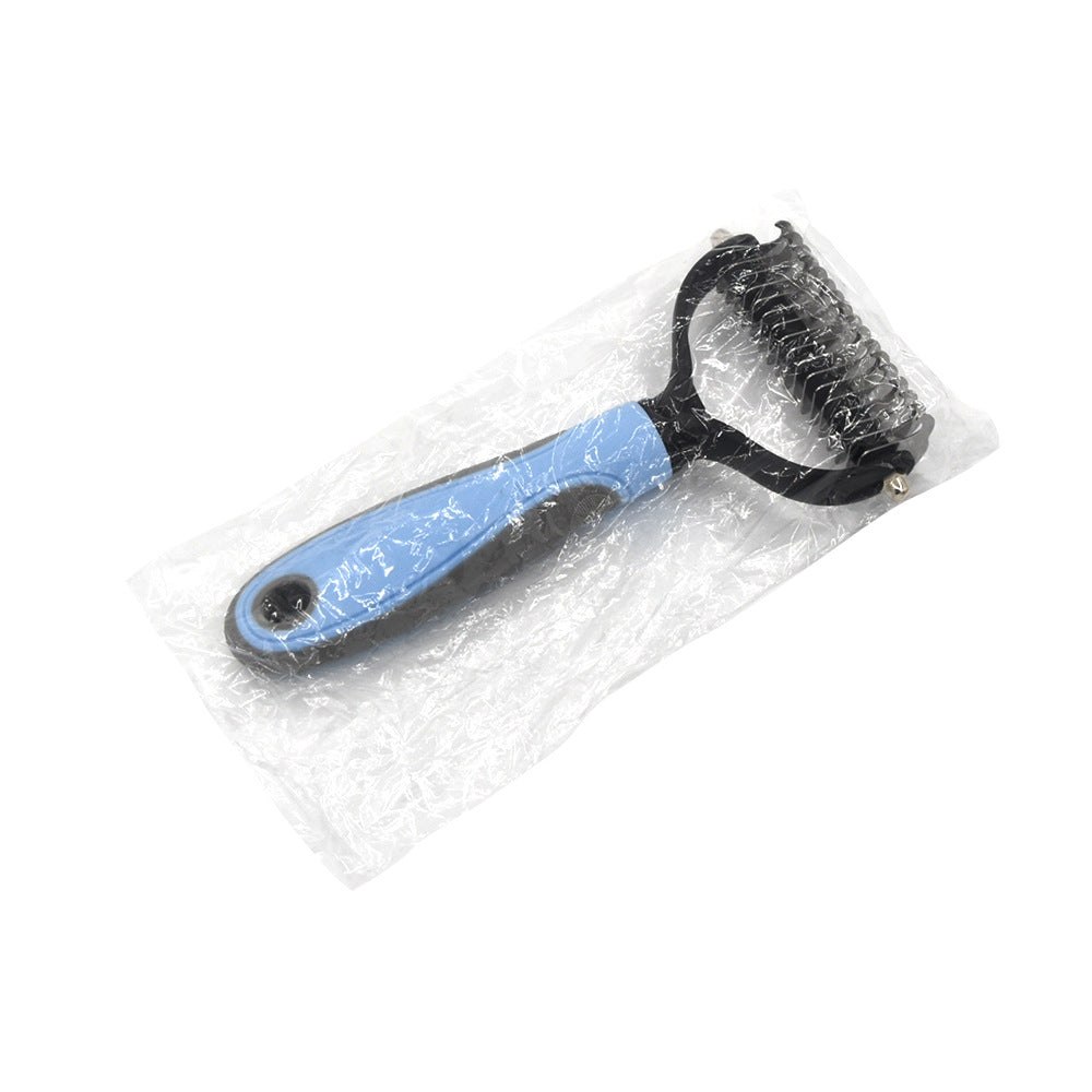 Professional Pet Deshedding Brush - Hair Remover for Dogs and Cats