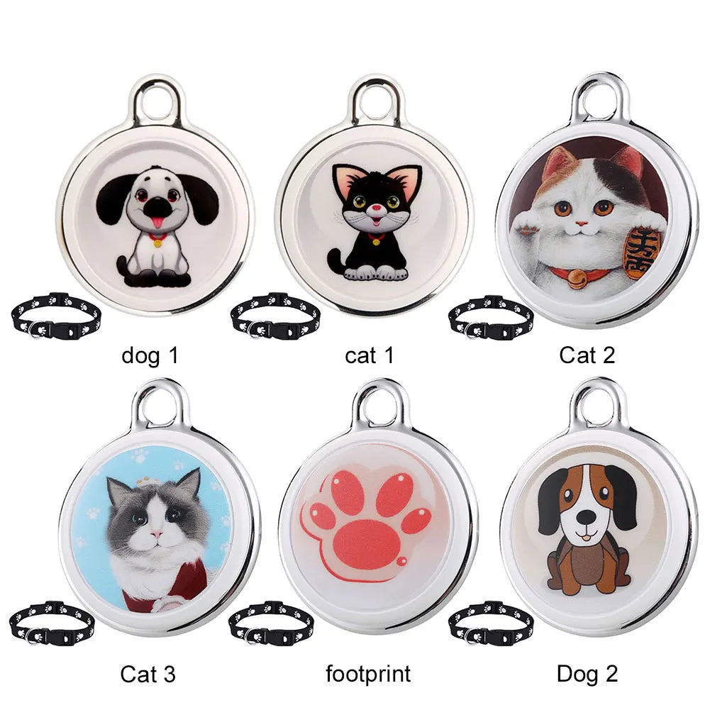 Pet Design Bluetooth Tracker Tag for Cats, Dogs, Keys & Bags