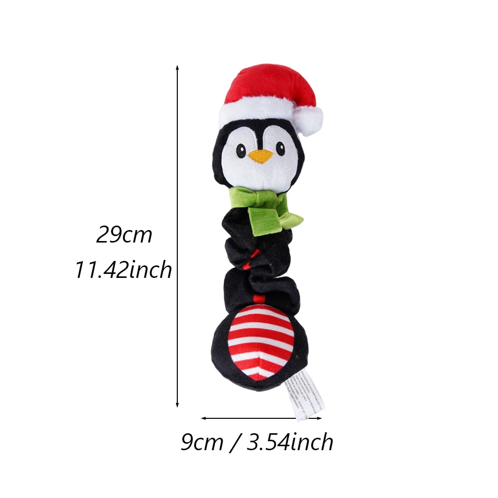 Christmas Plush Squeaky Dog Toy