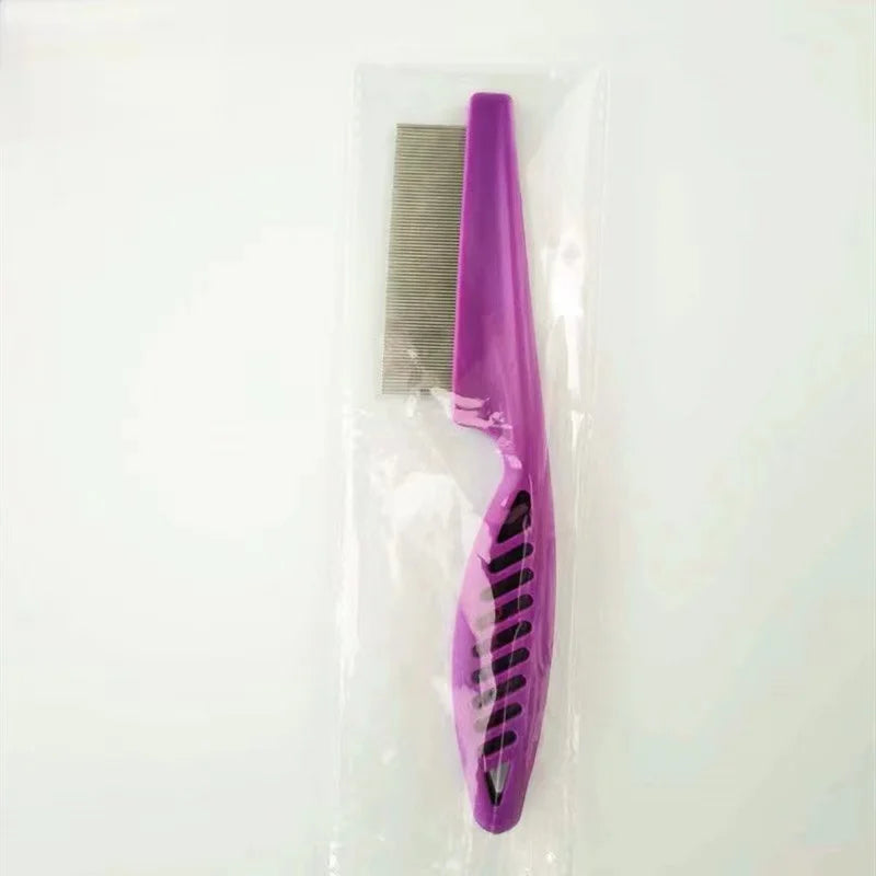 Stainless Steel Flea & Shedding Comb for Dogs & Cats