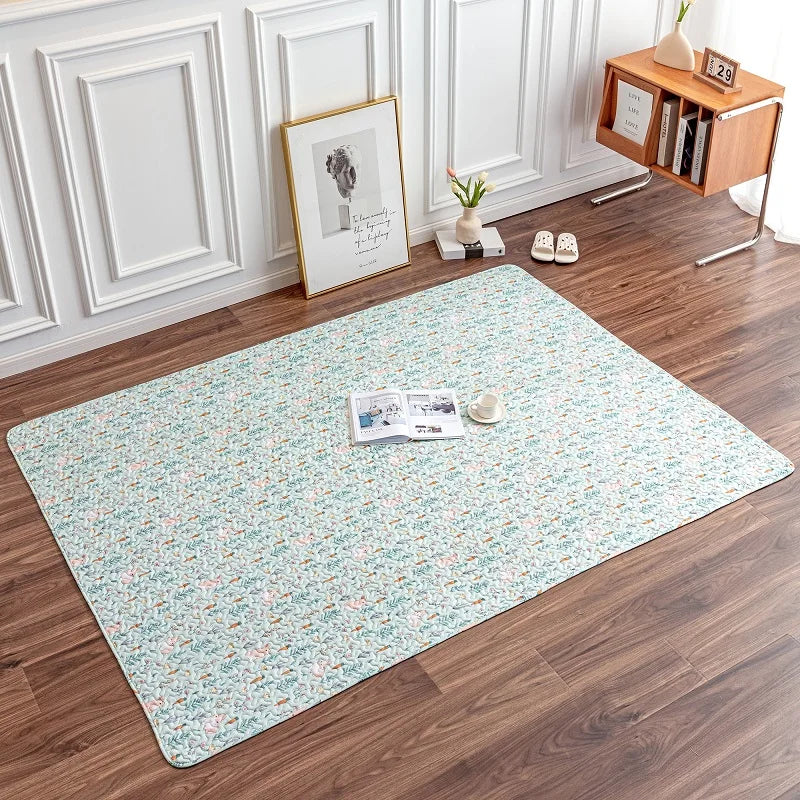 Washable Cotton Pet Floor Mat – Multi-Use Bedding Pad