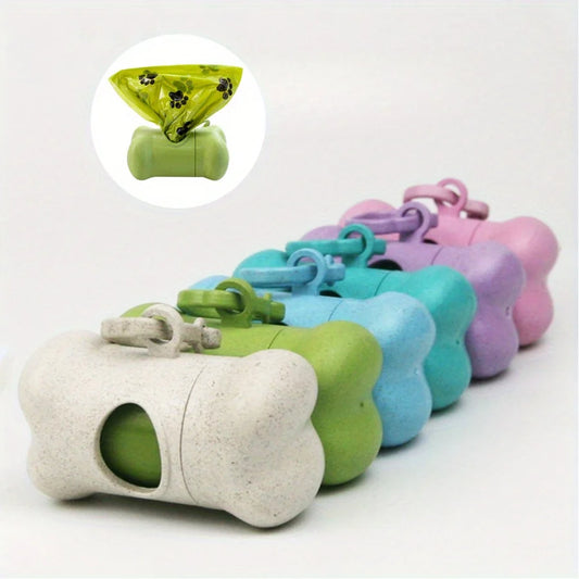 Dog Poop Bag Dispenser with Waste Bags