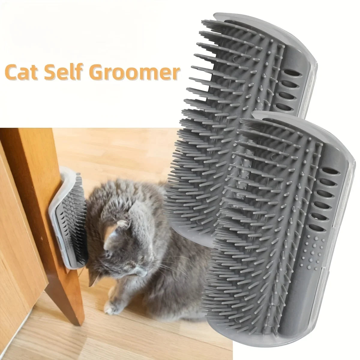 Brosse de massage murale pour chats, chatons et petits chiens