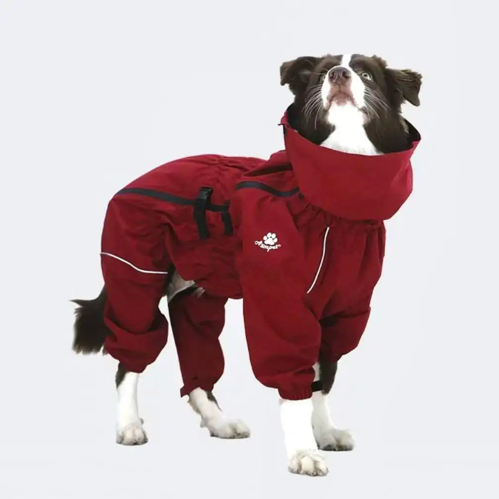 Waterproof Warm Reflective Dog Jumpsuit Coat