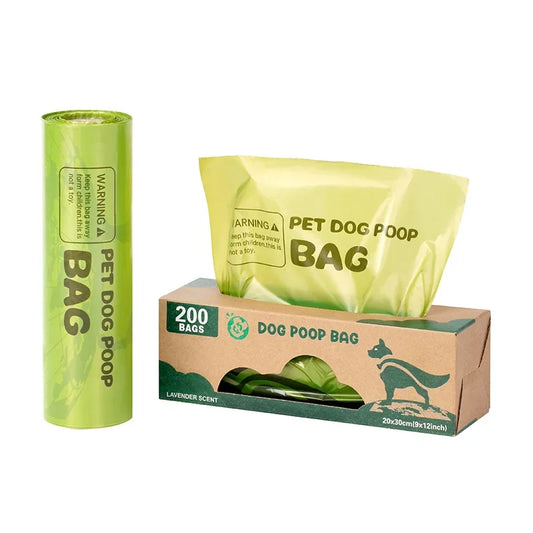 Degradable Dog Poop Bags - 200 Pack