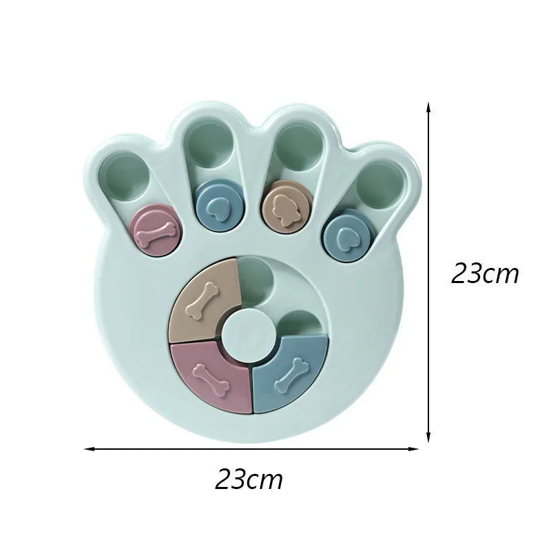 Interactive Puzzle Slow Feeder Bowl for Cats & Dogs
