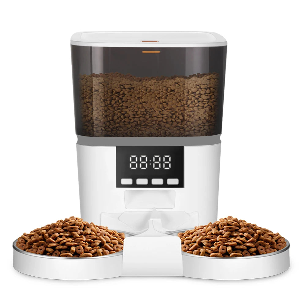 Double Meal Automatic Cat Feeder, Cat Feeder With Video, Tuya WIFI Automatic Dog Feeder, Programmable Pet Feeder, Multiple Model