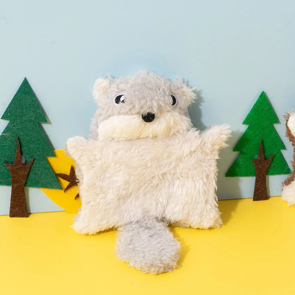 Flying Squirrel Squeaky Interactive Cat Toy