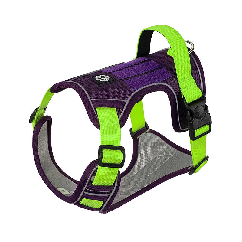 Reflective Tactical Dog Harness for Medium & Large Dogs