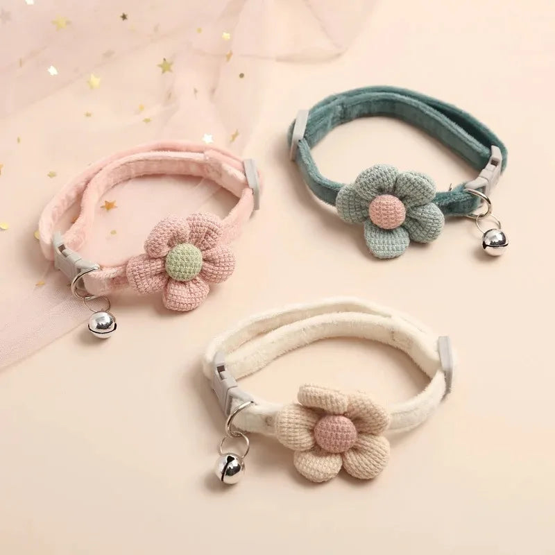 Joli Collier et Laisse pour Chat - Harnais et Accessoires Réglables pour Chaton