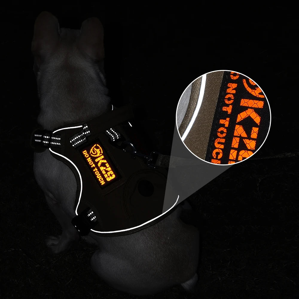 No-Pull Dog Vest Harness with Handle & Reflective Straps