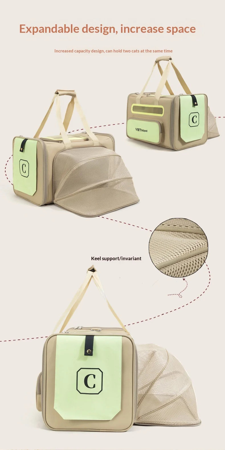 Rolling Dog Travel Carrier