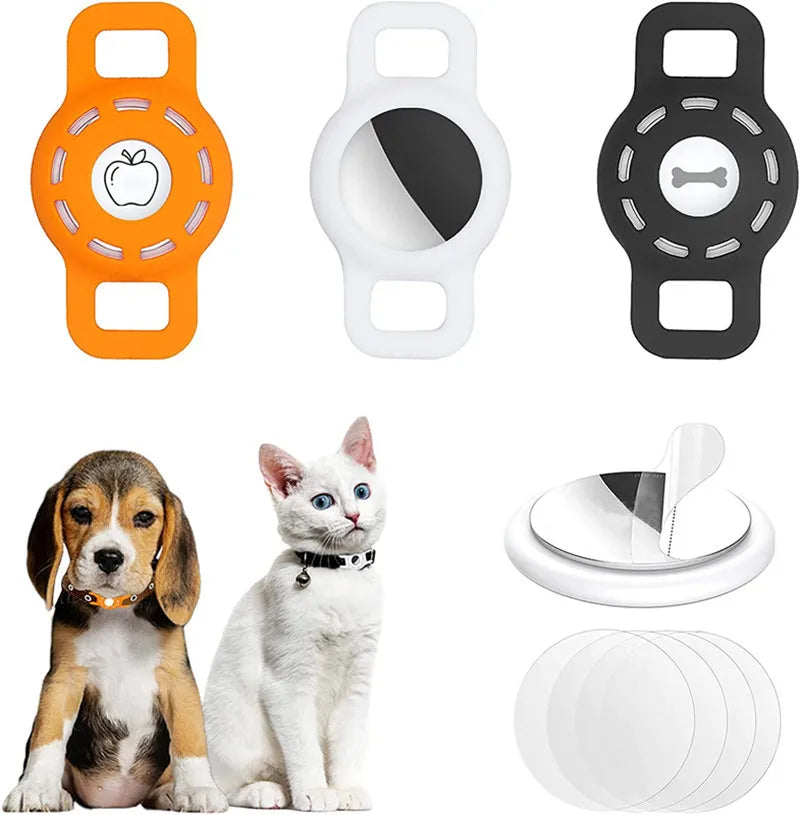 Silicone AirTag Case for Cats & Dogs – Anti-Scratch Protective Cover