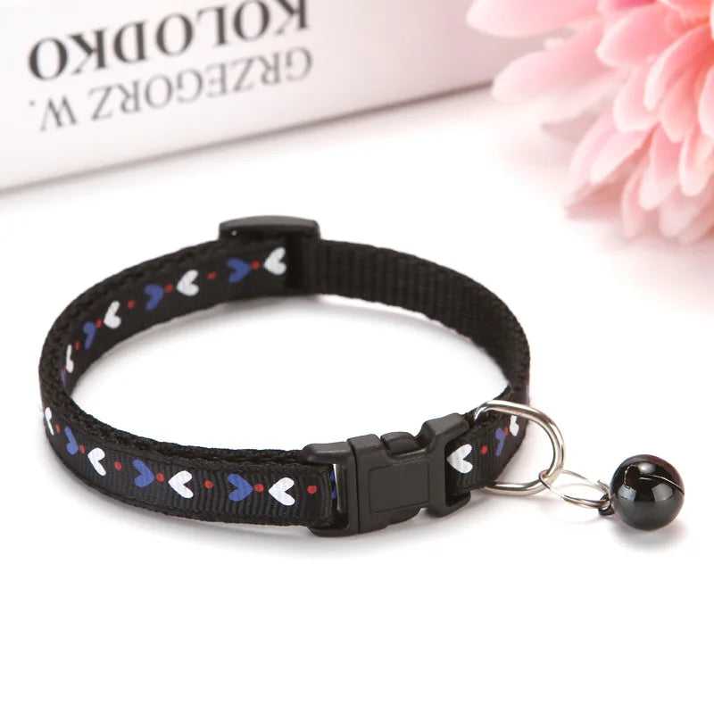 Adjustable Cat Collar with Bell