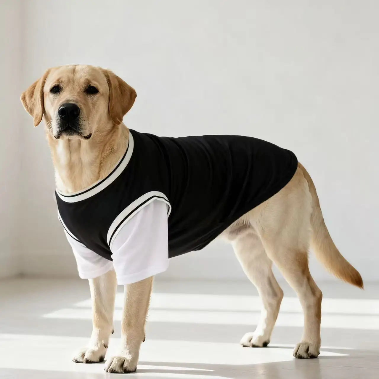 Gilet rafraîchissant en polyester respirant pour chiens | Haut d'été doux pour chiens de taille moyenne et grande
