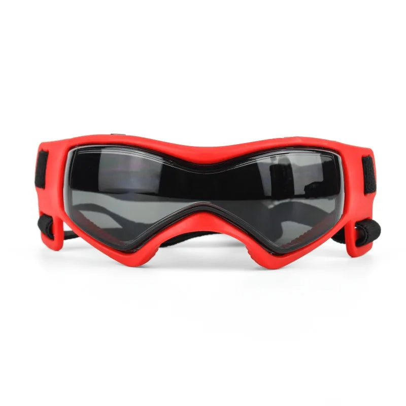 UV-Protective Dog Sunglasses – Windproof Anti-Fog Goggles for Outdoor Travel