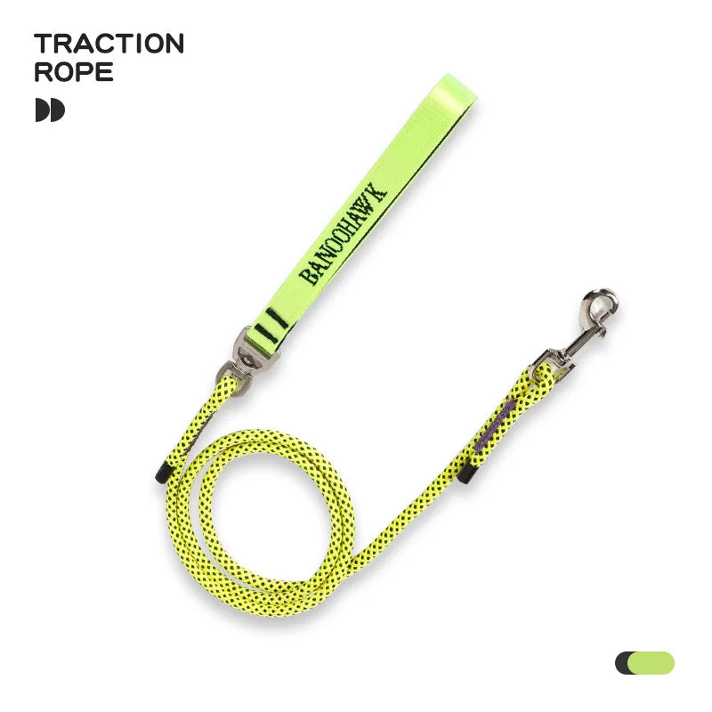 Colourful 150cm Dog Walking Leash with Comfortable Handle