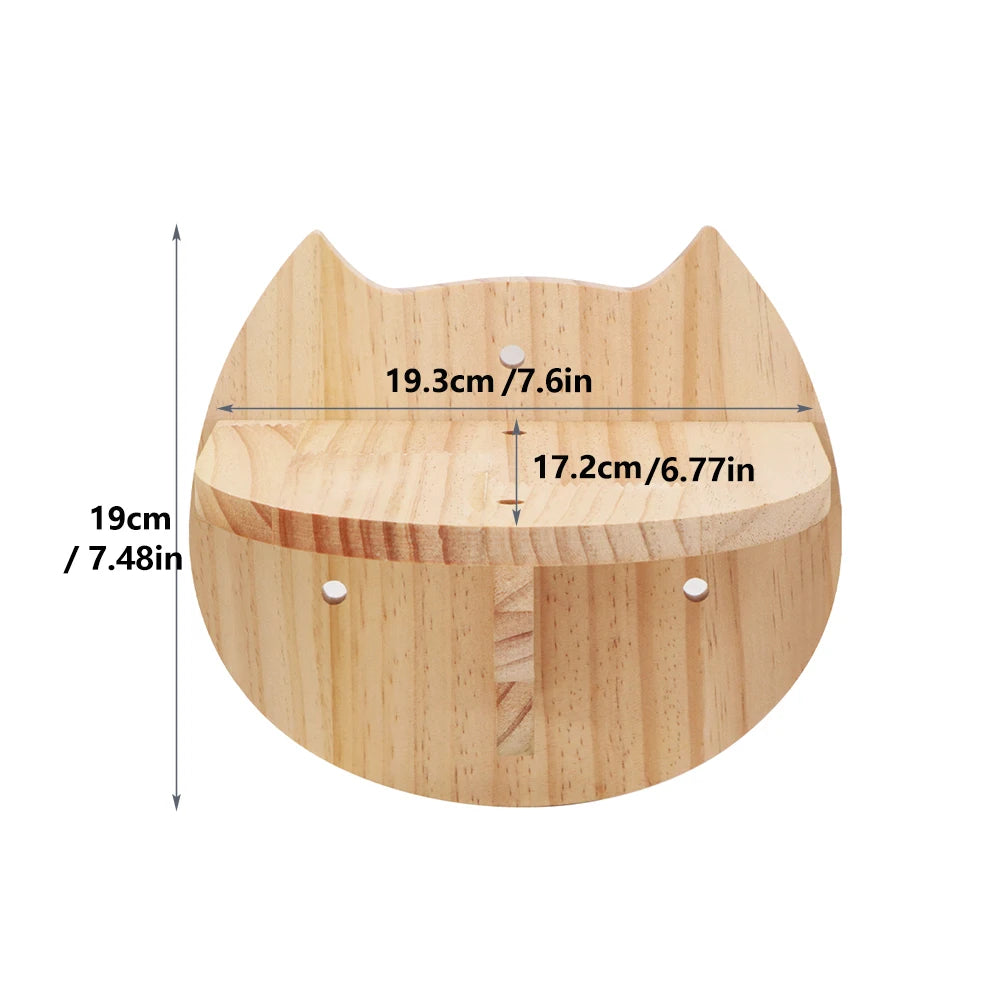 Wall-Mounted Cat Climbing Shelves & Perches