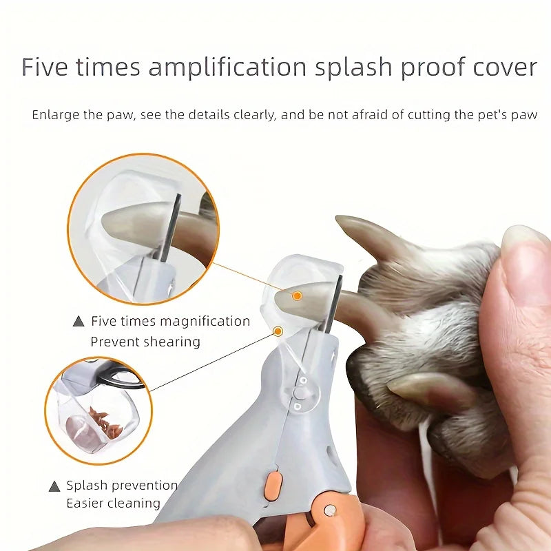 Coupe-ongles professionnel pour animaux de compagnie - Ciseaux en acier inoxydable pour chiens et chats