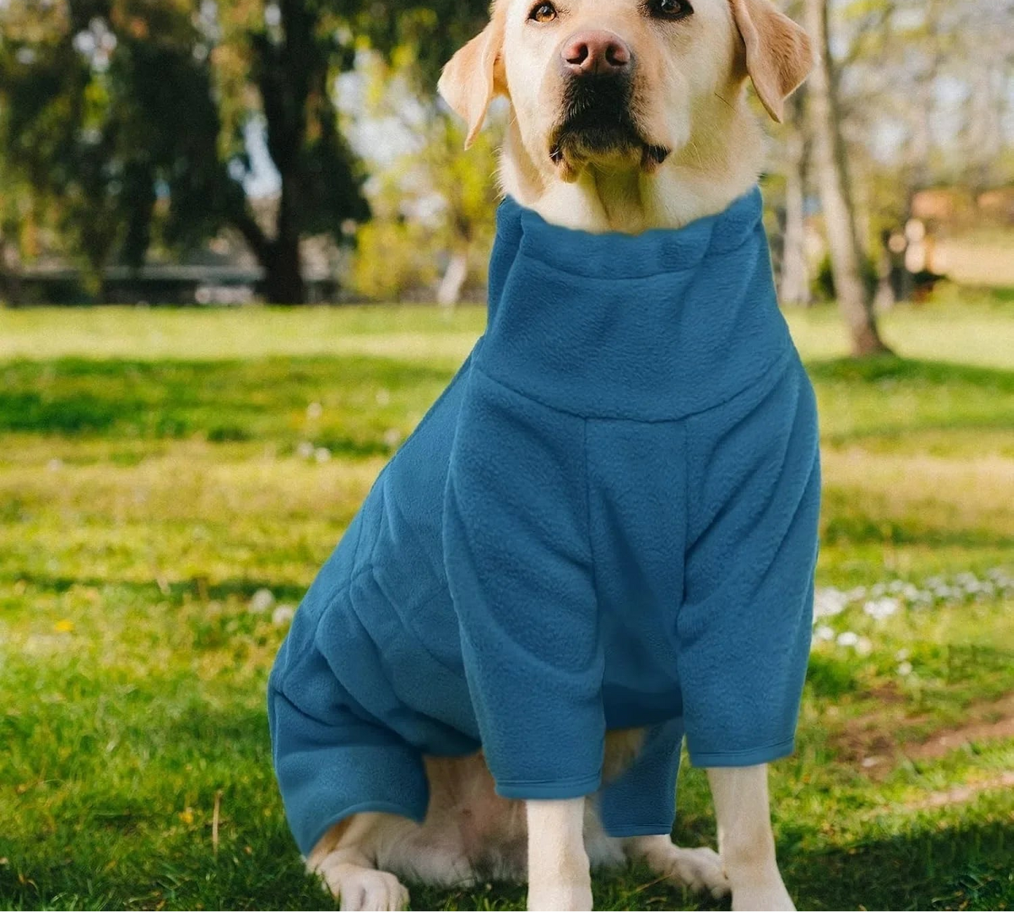 Manteau d'hiver pour chien - Veste coupe-vent en polaire douce pour temps froid
