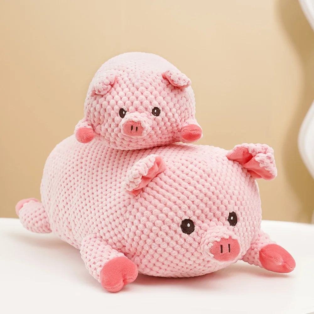 Plush Animal Dog Toy – Bite-Resistant Squeaky Comfort Toy