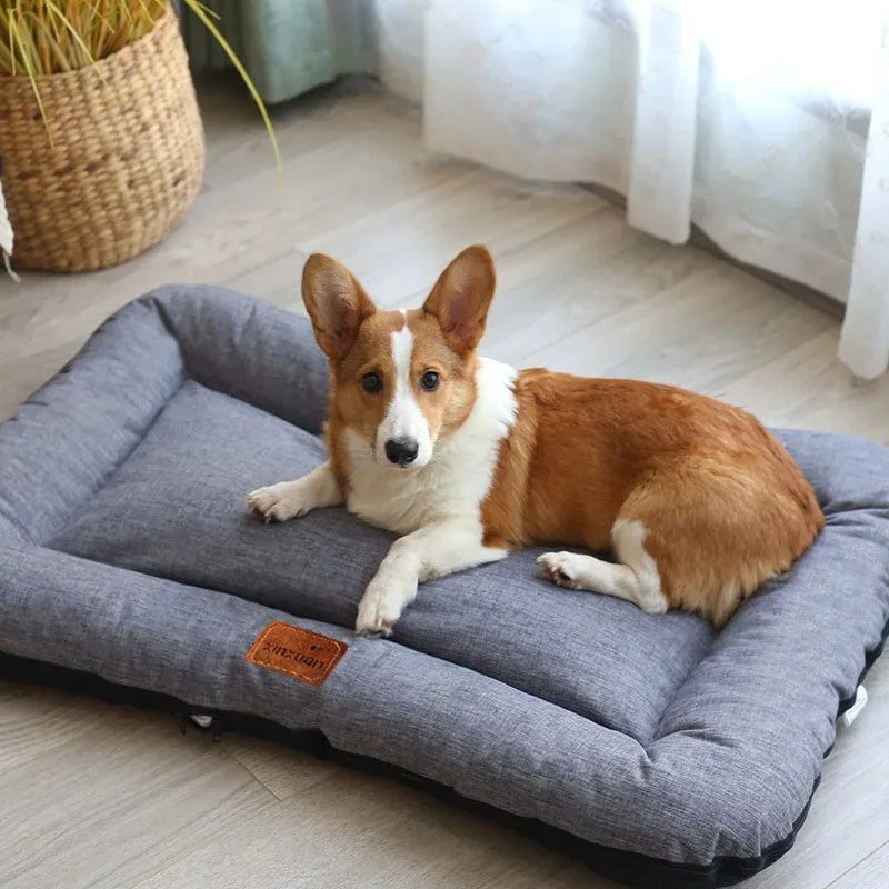 Panier Douillet pour Chien - Tapis en Peluche Doux pour Chiens et Chats de Petite à Grande Taille