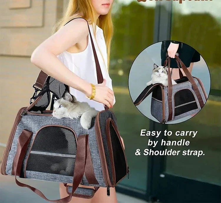 Foldable Pet Travel Carrier