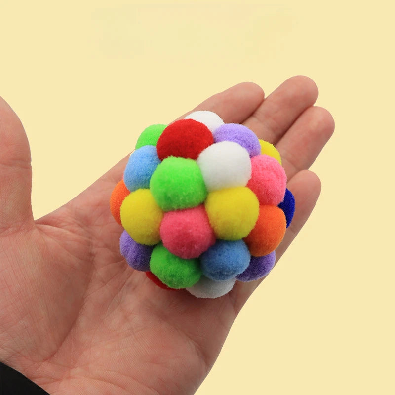 Plush Bell Ball Toy for Cats