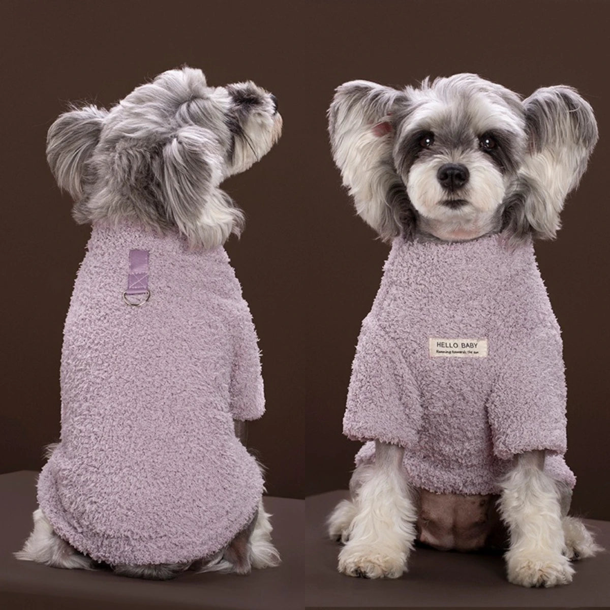 Veste polaire douce et manteau chaud pour petits et moyens chiens et chats