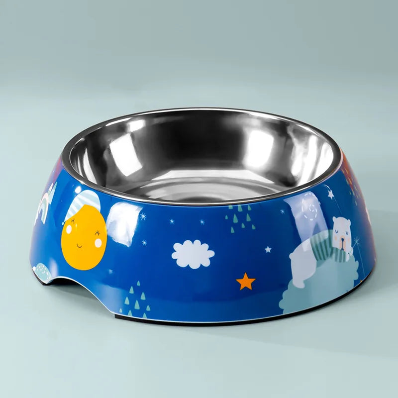 Gamelle antidérapante en acier inoxydable pour animaux de compagnie - Gamelle pour nourriture et eau