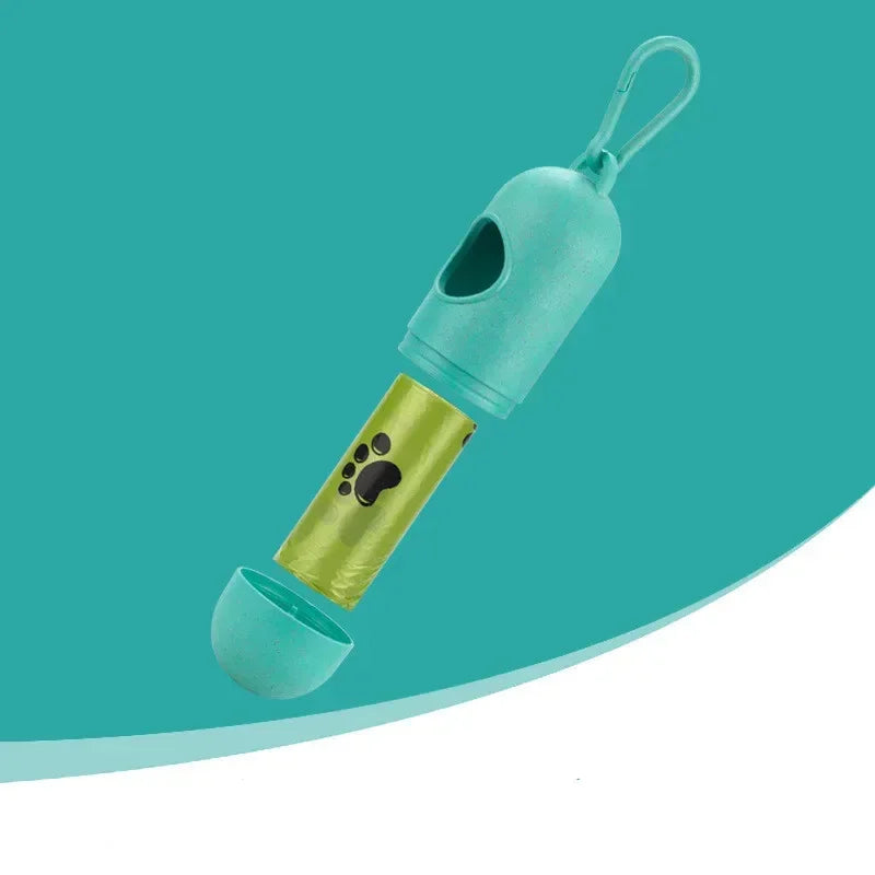 Dog Poop Bag Dispenser with Waste Bags - Convenient Holder for Dog Walks