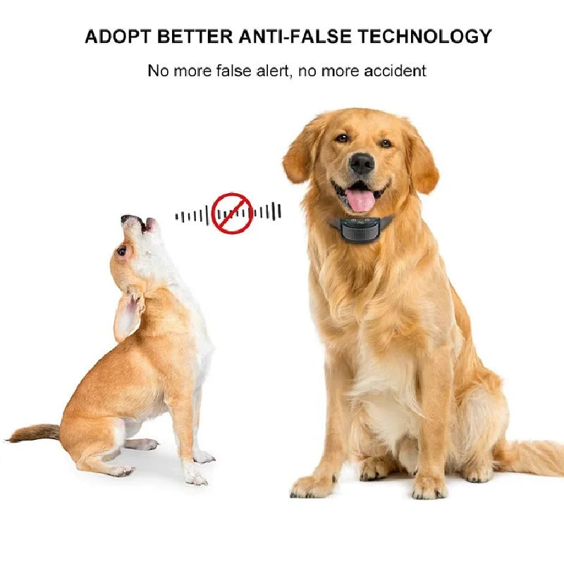 Rechargeable Automatic Bark Collar with Static Shock