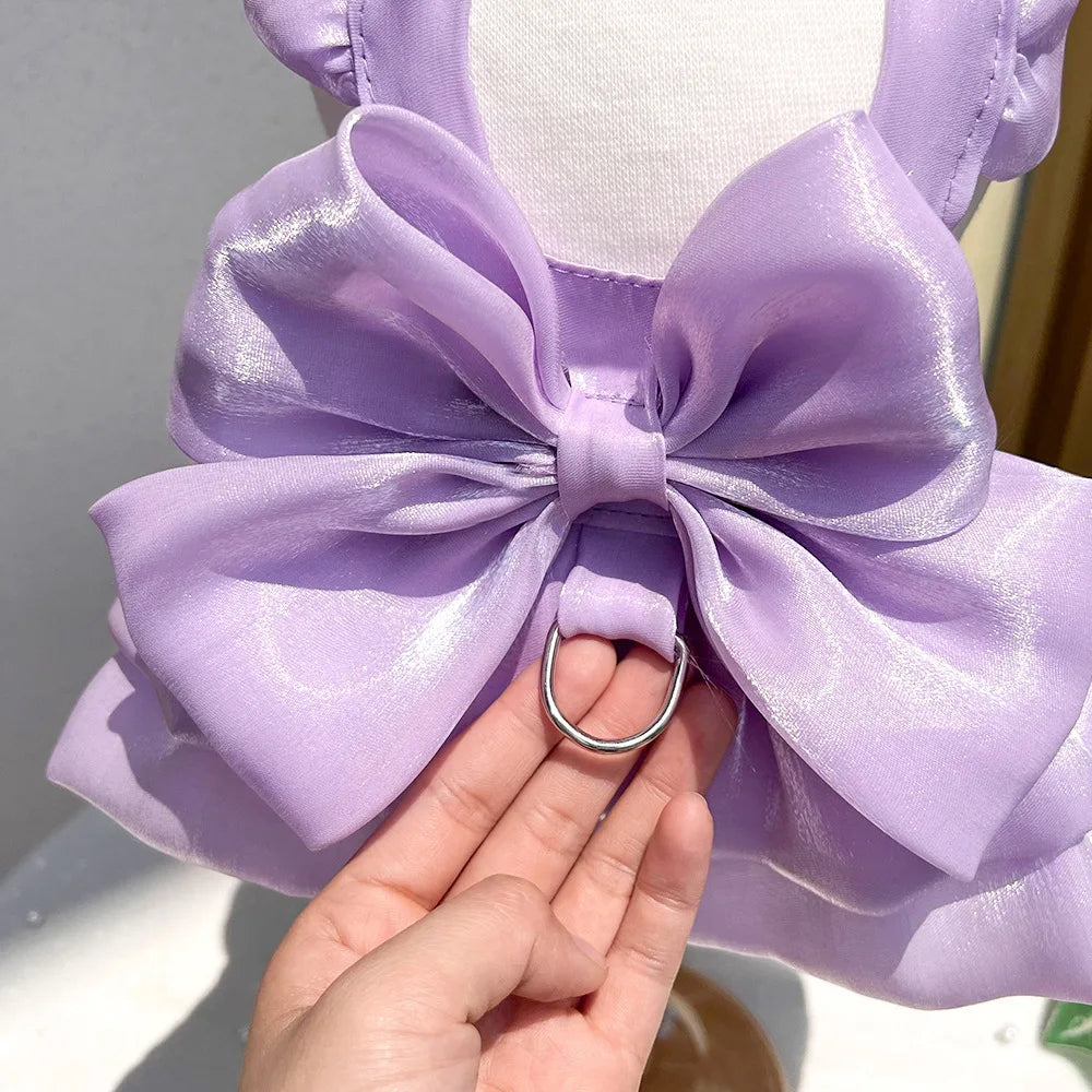 Bowknot Princess Dress for Small Dogs & Cats