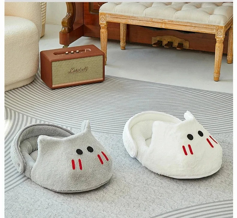 Lit douillet pour animaux de compagnie - Tapis coussin chaud pour chats et chiens