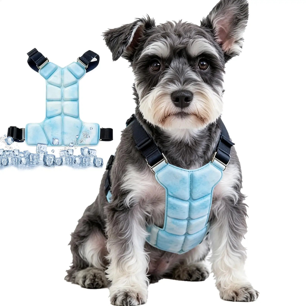 Lightweight Dog Cooling Harness Vest for Walking, Camping & Training