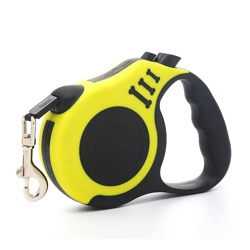 Laisse Rétractable pour Chien - Laisse Extensible Automatique pour Chiens de Petite à Moyenne Taille