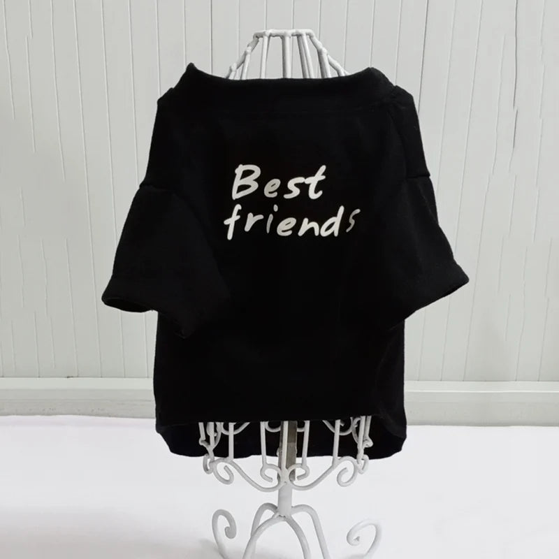 Round Neck T-Shirt Vest for Dogs — 7 Colours, S to XXL