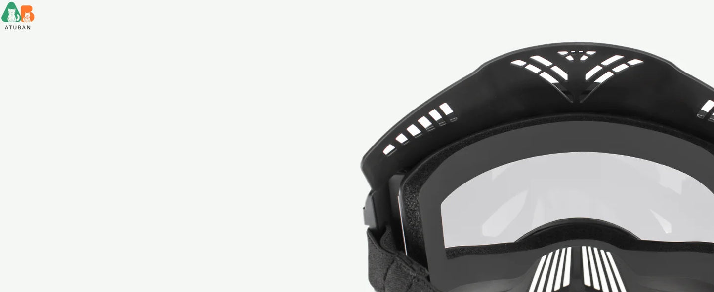 Lunettes pour chien avec écran facial – Masque réglable pour grandes races