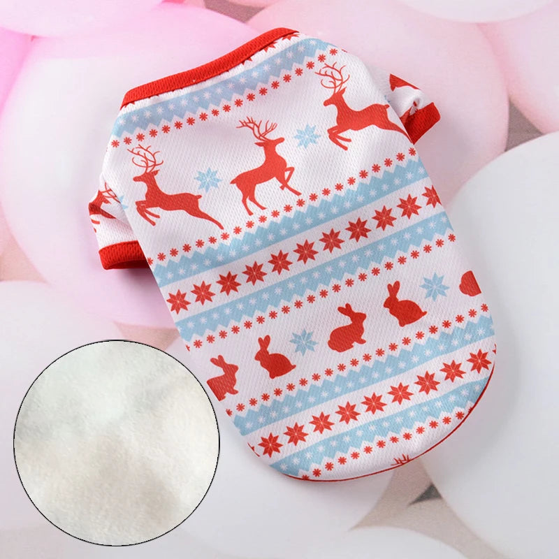 Printed Fleece Cat Jumper