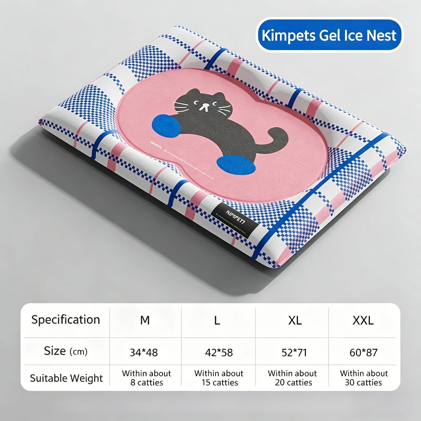 Non-Slip Waterproof Cooling Pad for Dogs & Cats