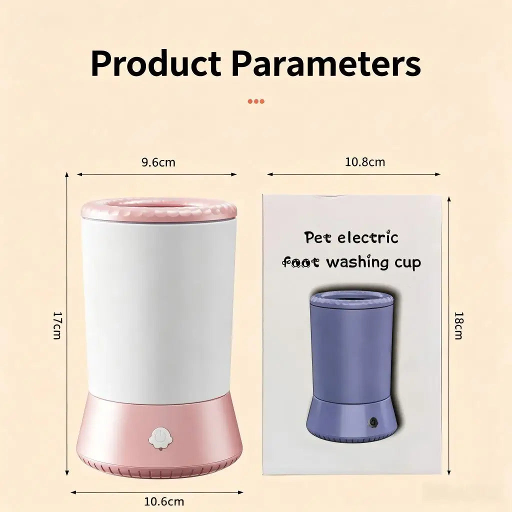 IP67 Waterproof Electric Paw Cleaner | Dual Speed | 10-Day Battery