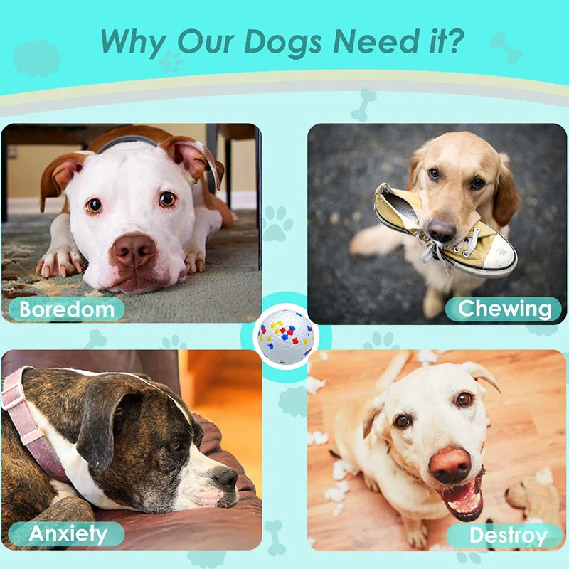 Durable Chew Ball Toy for Dogs