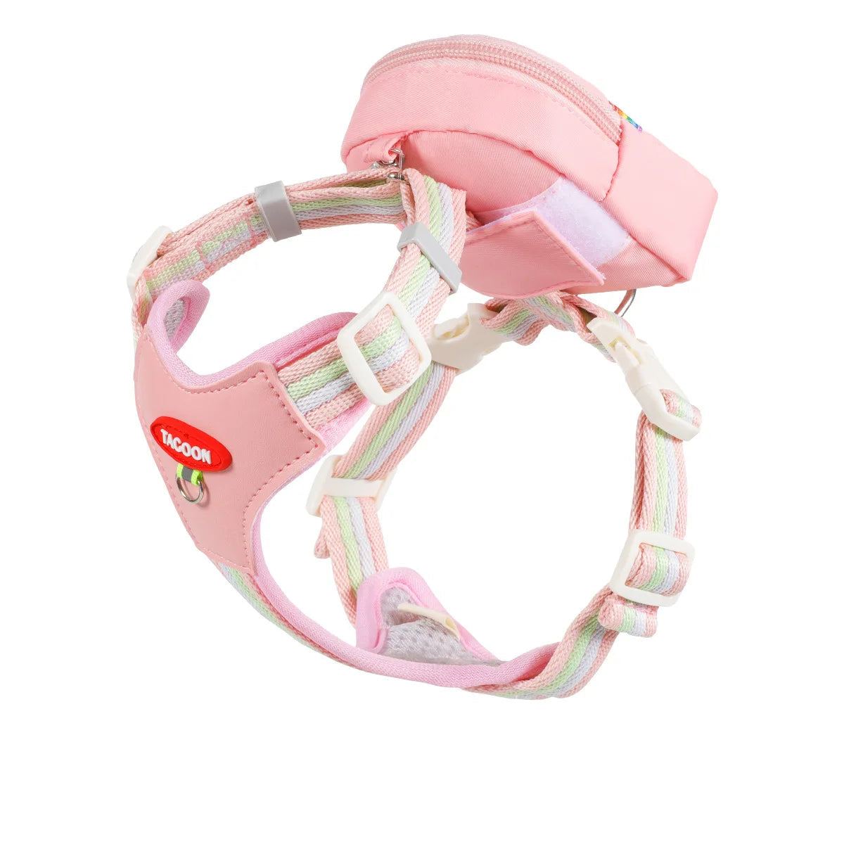 Dog Harness & Lead Set – Padded Vest Harness with Reflective Strips for Small & Medium Dogs