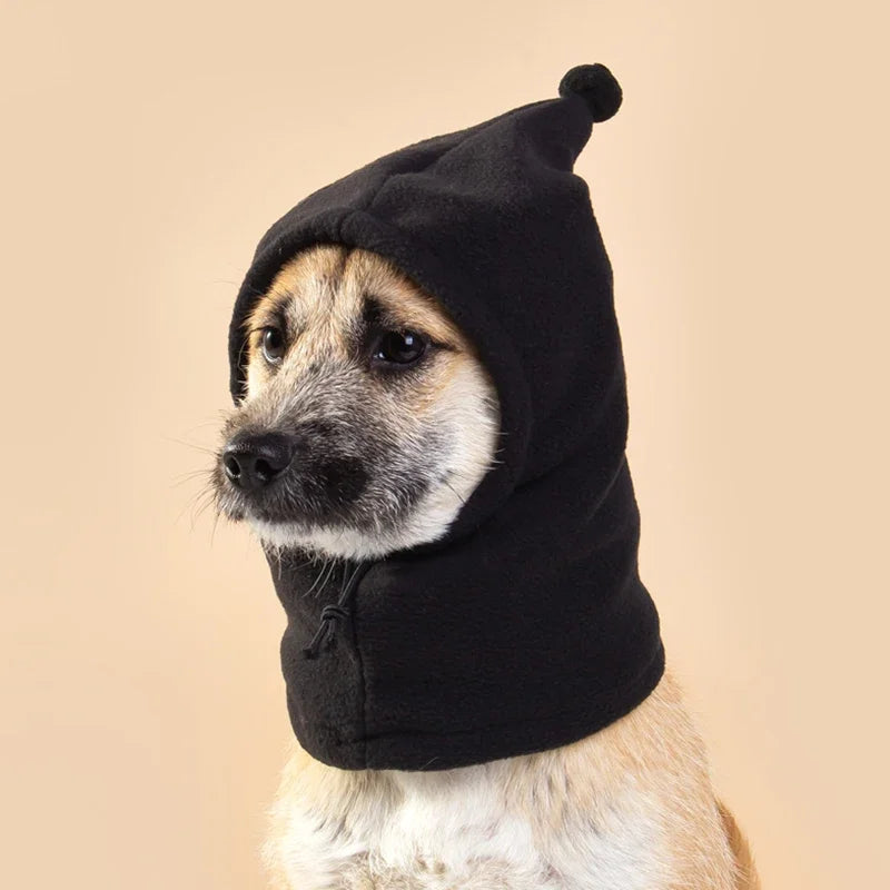Fleece High-Neck Windproof Hat for Dogs & Cats