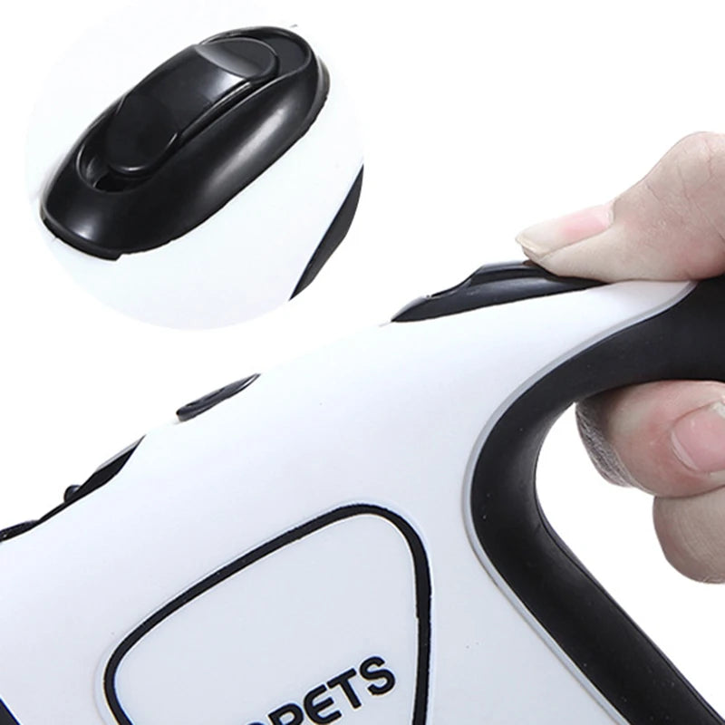 LED Retractable Dog Leash with Light