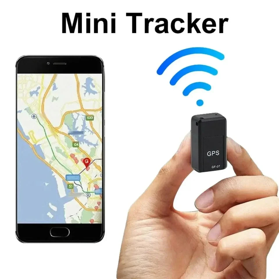 GF07 Mini Magnetic GPS Tracker for Cars, Bikes & Bicycles