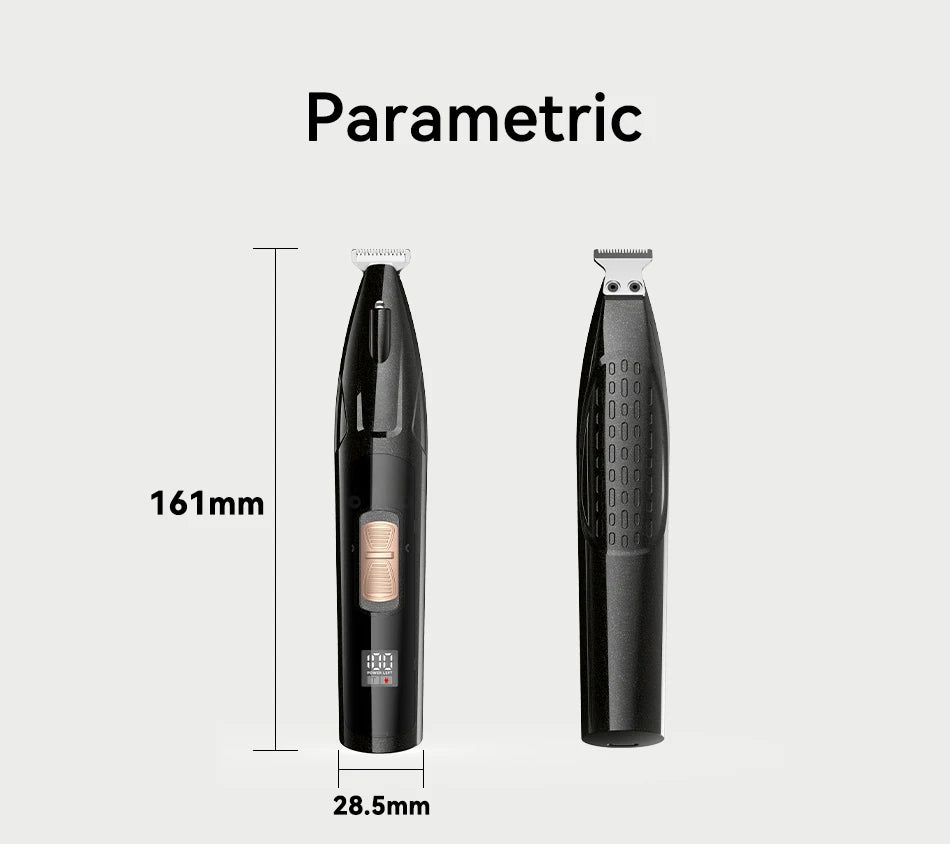 Tondeuse électrique rechargeable pour animaux de compagnie avec lumière LED