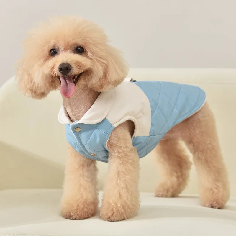 Warm Cotton Dog Coat Vest & Puppy Shirt