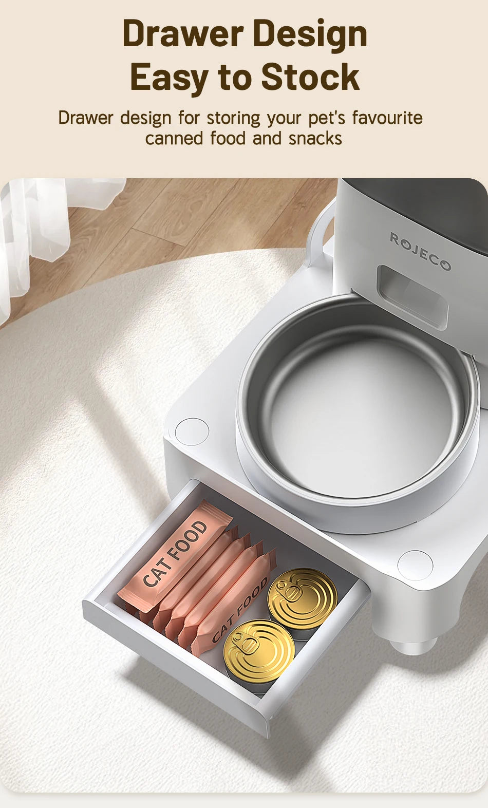 Adjustable Elevated Pet Feeder Bracket — Single & Double Bowl for Cats & Dogs