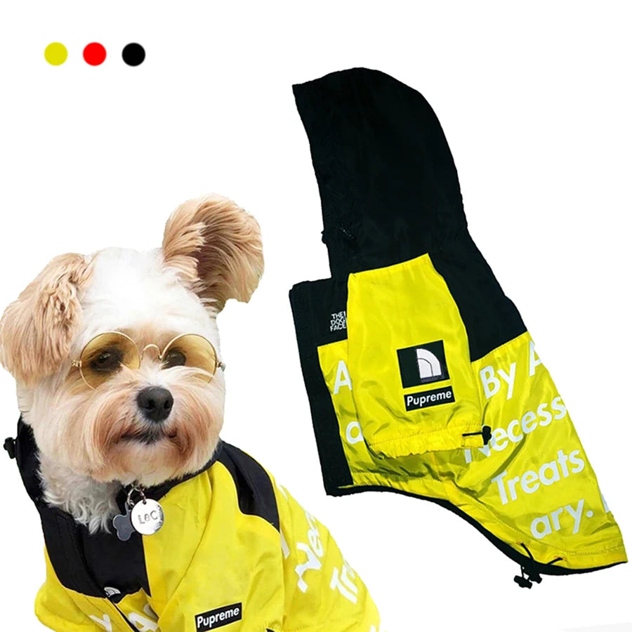 Waterproof Reflective Dog Raincoat with Hood